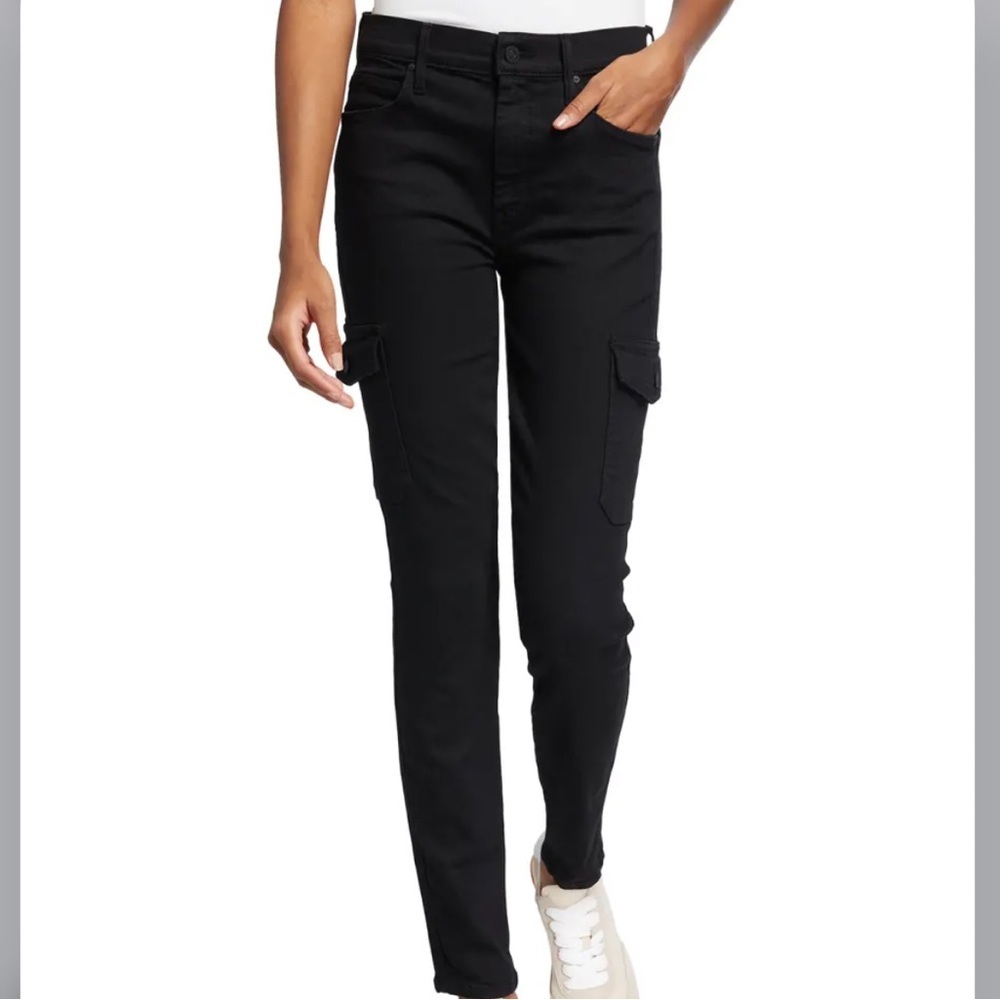 Mother Charmer Cargo Black Pants Size 26